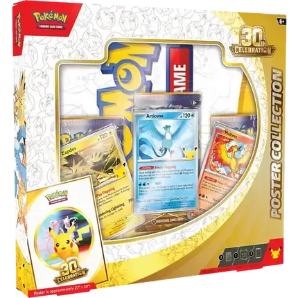 Pokemon TCG - 30th Celebration - Poster Collection (Engelsk)