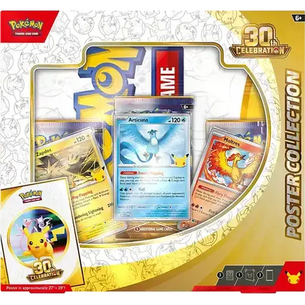 Pokemon TCG - 30th Celebration - Poster Collection (Engelsk)