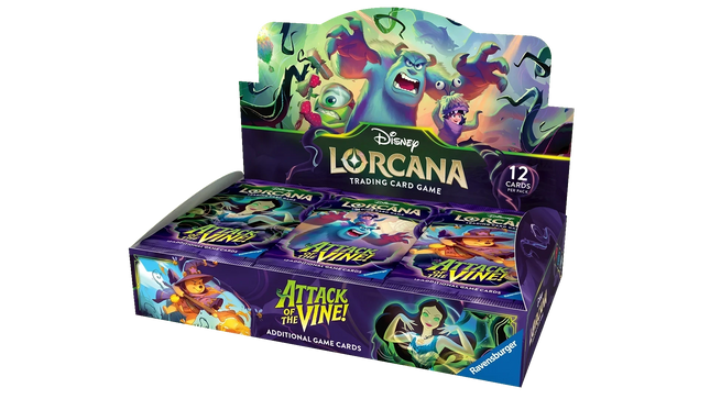 Disney Lorcana - Attack of the Vine! (Set 13) - Booster Box (Engelsk)