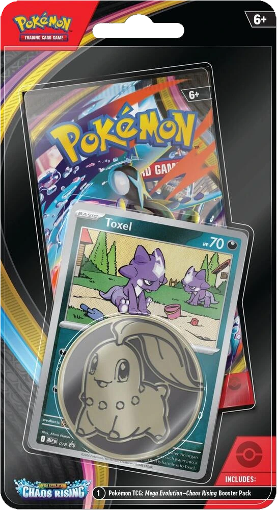 Pokemon TCG - Mega Evolution - Chaos Rising (ME4) - Checklane Blister (Engelsk)