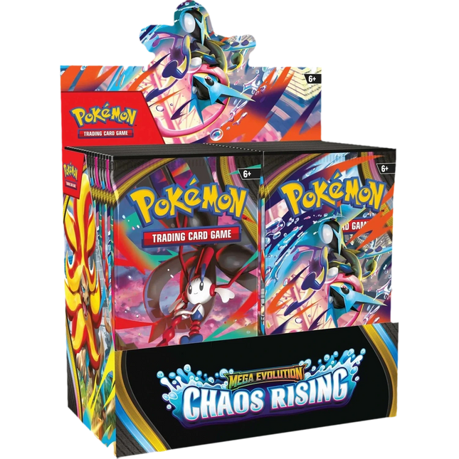 Pokemon TCG - Mega Evolution - Chaos Rising (ME4) - Booster Box (Engelsk)
