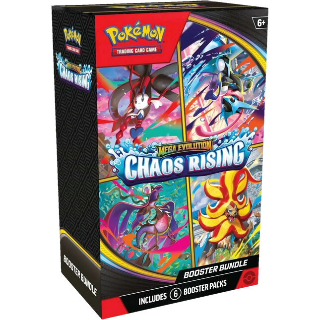 Pokemon TCG - Mega Evolution - Chaos Rising (ME4) - Booster Bundle (Engelsk)