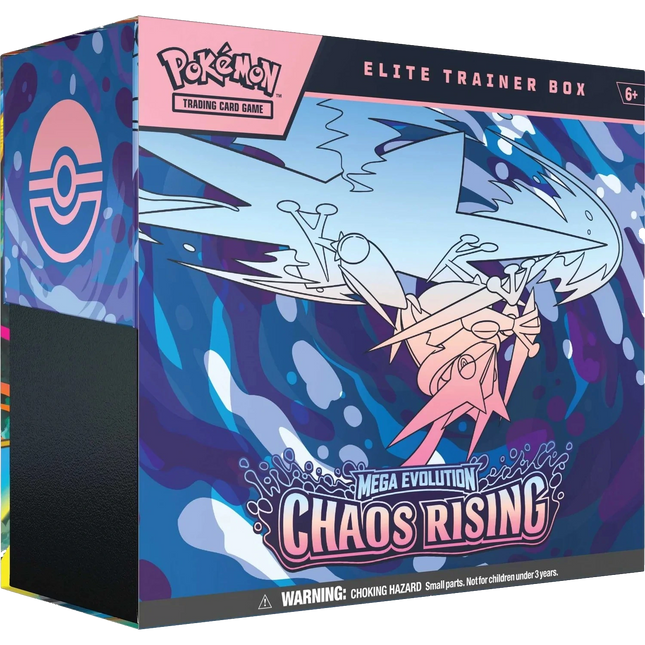 Pokemon TCG - Mega Evolution - Chaos Rising (ME4) - Elite Trainer Box (Engelsk)