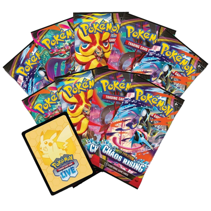 Pokemon TCG - Mega Evolution - Chaos Rising (ME4) - Elite Trainer Box (Engelsk)