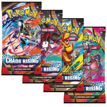 Pokemon TCG - Mega Evolution - Chaos Rising (ME4) - Booster Pack (Engelsk)