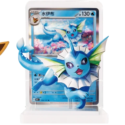 Pokemon TCG - Dream Painting Vol. 3 - Eevee & Friends Figure Set - Blind Box (Forenklet Kinesisk)