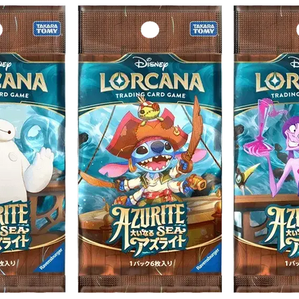Disney Lorcana - Azurite Sea (Set 6) - Booster Box (Japansk)