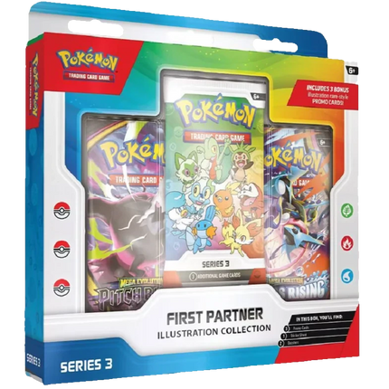 Pokemon TCG - First Partner Illustration Collection - Series 3 (Engelsk)