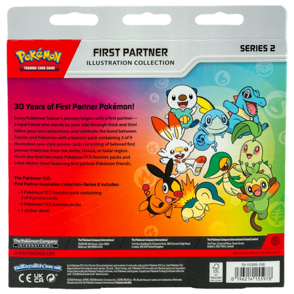 Pokemon TCG - First Partner Illustration Collection - Series 2 (Engelsk)