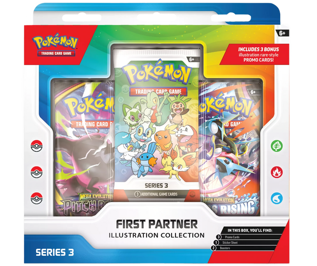Pokemon TCG - First Partner Illustration Collection - Series 3 (Engelsk)