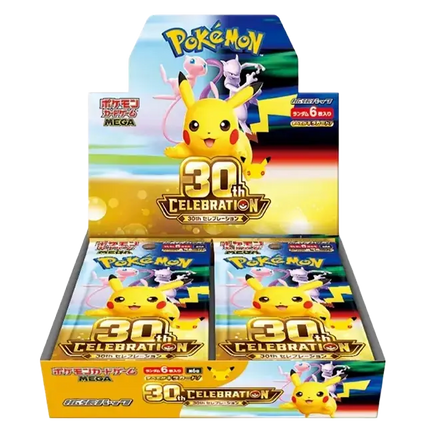 Pokemon TCG - Mega Evolution - 30th CELEBRATION (M6a) - Booster Box (Japansk) [Forhåndsbestilling]