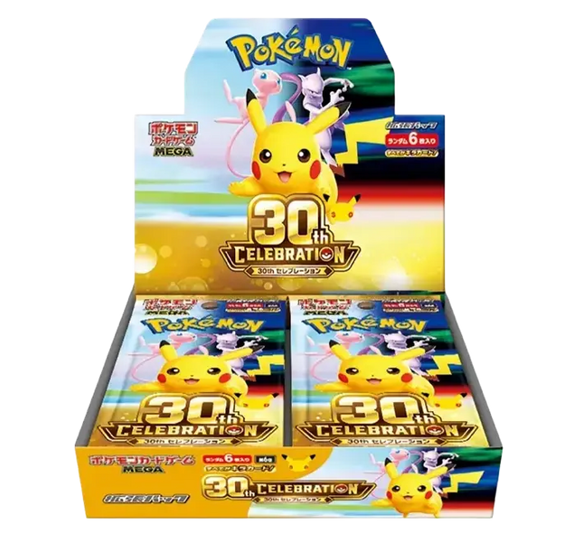 Pokemon TCG - Mega Evolution - 30th CELEBRATION (M6a) - Booster Box (Japansk) [Forhåndsbestilling]
