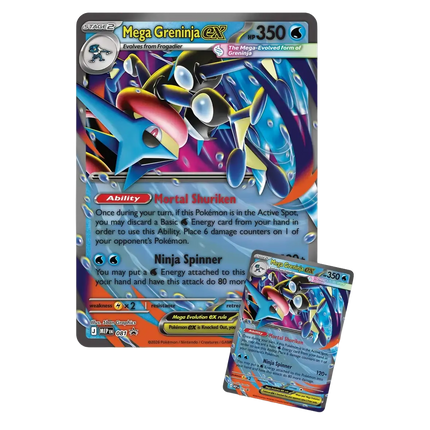 Pokemon TCG - Mega Greninja ex Premium Collection (Engelsk)