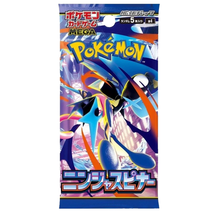 Pokemon TCG - Mega Evolution - Ninja Spinner (M4) - Booster Pack (Japansk)