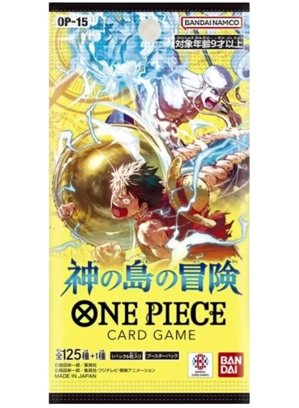 One Piece Card Game - Adventure on the Island of the Gods (OP-15) - Booster Pack (Japansk)