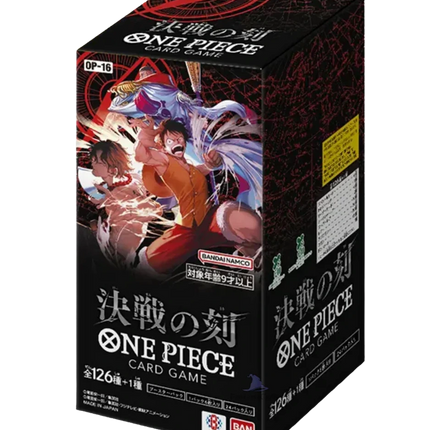 One Piece Card Game - The Moment of Decisive Battle (OP-16) - Booster Box (Japansk)