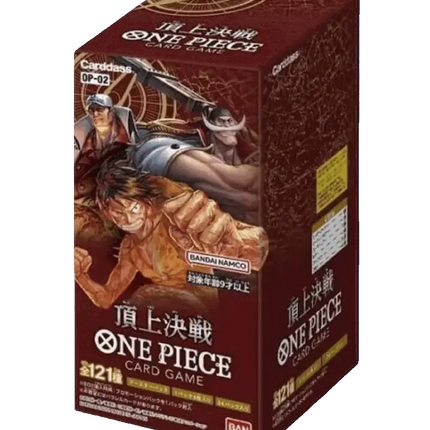 One Piece Card Game - Paramount War (OP-02) - Booster Box (Japansk)