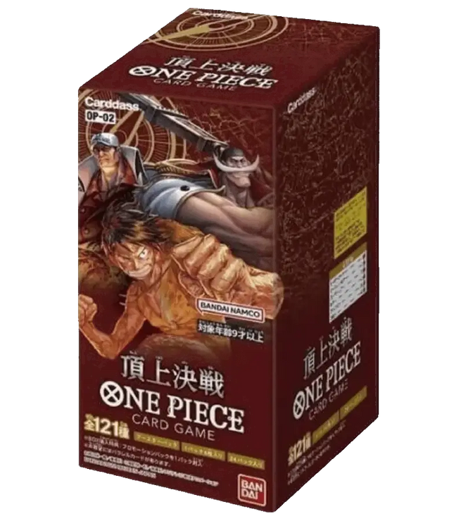 One Piece Card Game - Paramount War (OP-02) - Booster Box (Japansk)