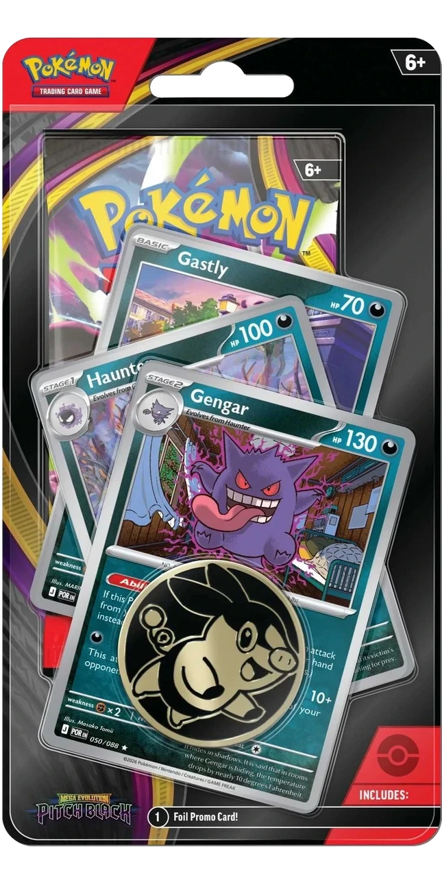 Pokemon TCG - Mega Evolution - Pitch Black (ME5) - Premium Checklane Blister (Engelsk)