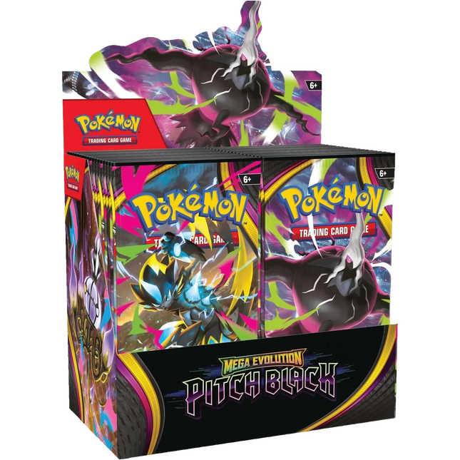 Pokemon TCG - Mega Evolution - Pitch Black (ME5) - Booster Box (Engelsk)