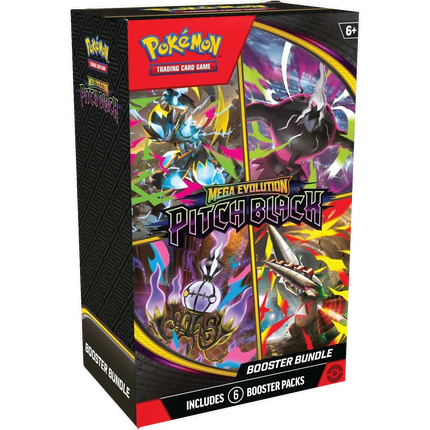Pokemon TCG - Mega Evolution - Pitch Black (ME5) - Booster Bundle (Engelsk)