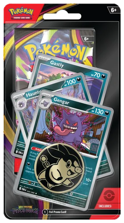 Pokemon TCG Pitch Black Premium Checklane Blister Gengar English