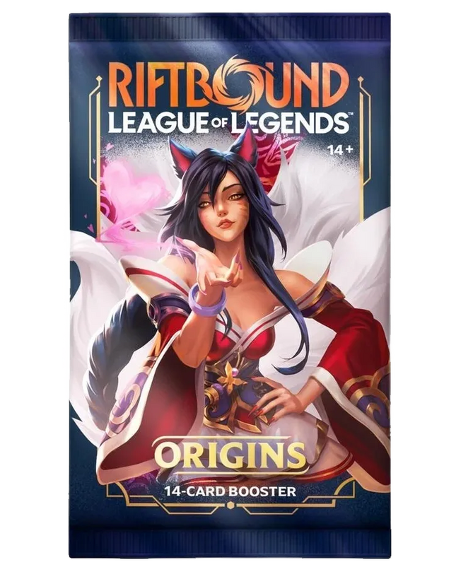 Riftbound: League of Legends TCG - Origins (OGN) - Booster Pack (Engelsk)