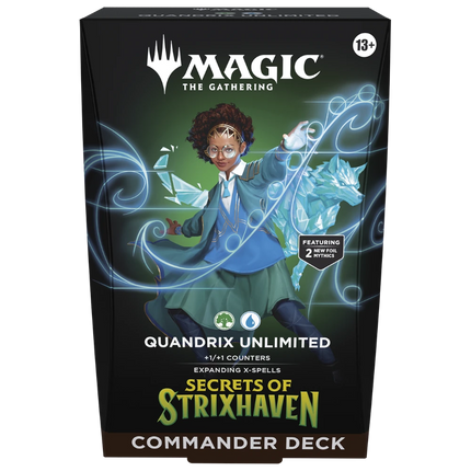 Magic: The Gathering - Secrets of Strixhaven - Quandrix Unlimited Commander Deck (Engelsk)