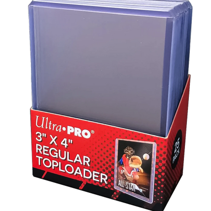 Ultra PRO - Regular Toploaders 3" x 4" (25-pakning)