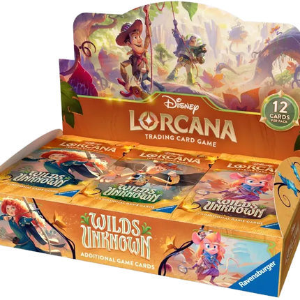 Disney Lorcana - Wilds Unknown (Set 12) - Booster Box (Engelsk)