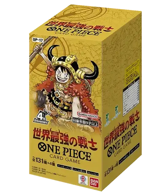 One Piece Card Game - The World's Strongest Warriors (OP-17) - Booster Box (Japansk)