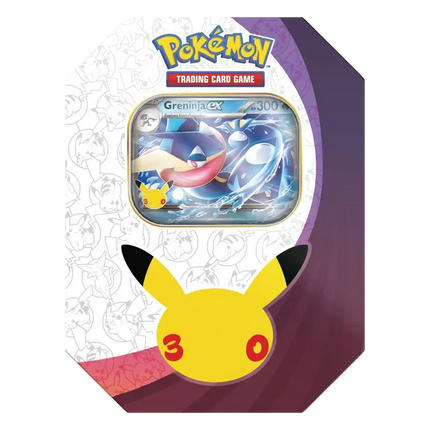 Pokemon TCG - 30th Celebration - ex Tin - Assorted (Engelsk)