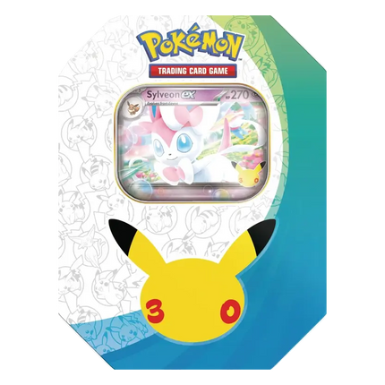 Pokemon TCG - 30th Celebration - ex Tin - Assorted (Engelsk)