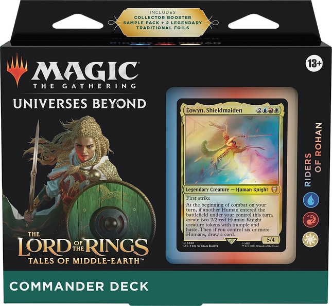 Magic: The Gathering - The Lord of the Rings: Tales of Middle-earth - Riders of Rohan Commander Deck (Engelsk)